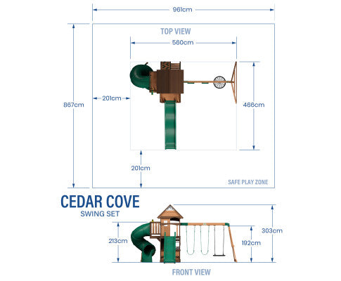 Backyard Discovery Cedar Cove Play Centre