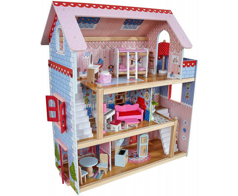 Doll Cottage with Furniture for kids