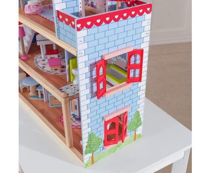 Doll Cottage with Furniture for kids