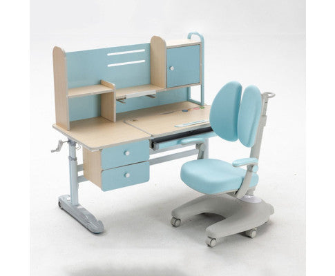 Height Adjustable Children Ergonomic Study Desk Chair Set 120cm