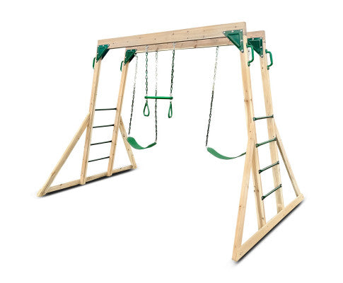 Lifespan Kids Daintree 2-in-1 Monkey Bars & Swing Set