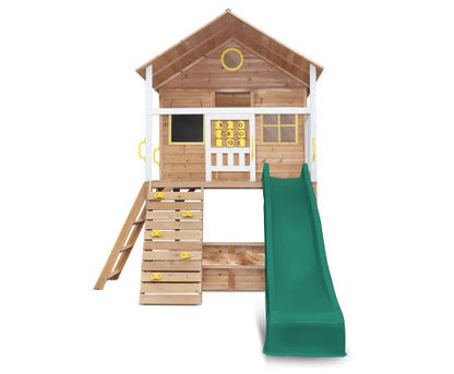 Lifespan Kids Warrigal Cubby House - Green Slide