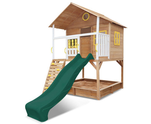 Lifespan Kids Warrigal Cubby House - Green Slide