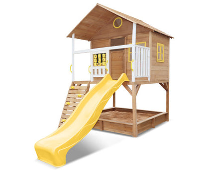 Lifespan Kids Warrigal Cubby House - Yellow Slide