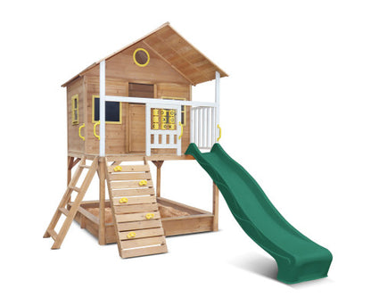 Lifespan Kids Warrigal Cubby House - Green Slide